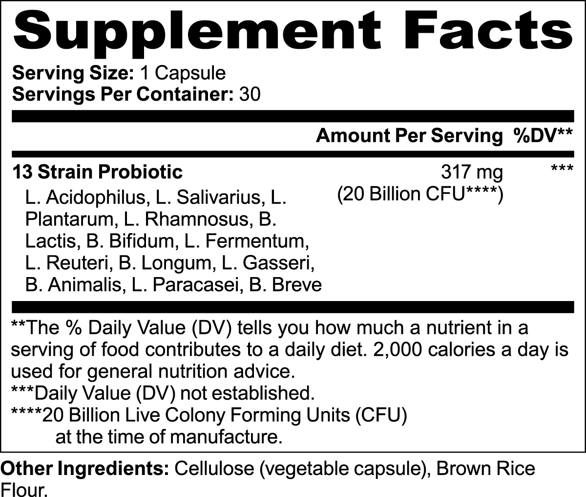 Probiotic Balance+ Capsules